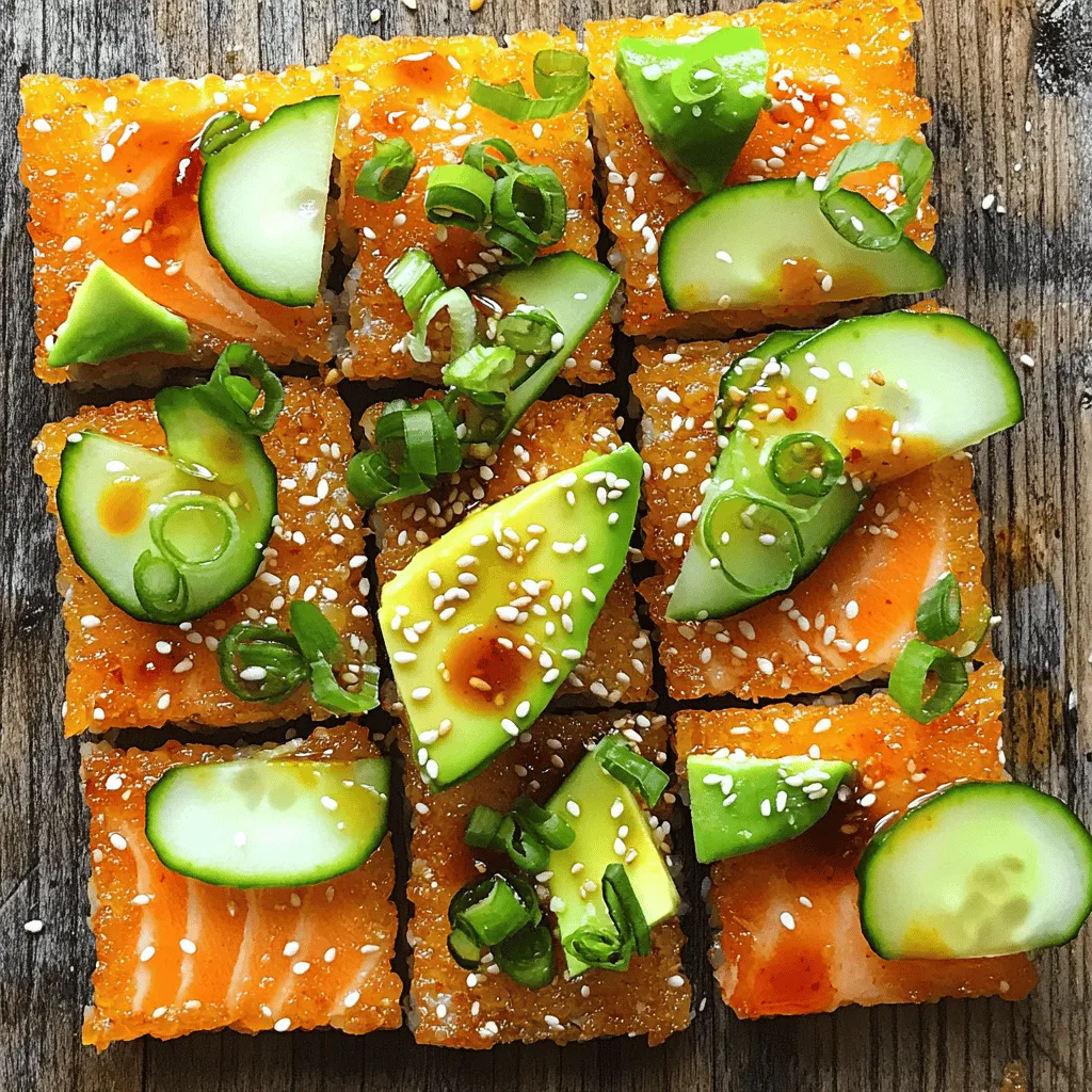 Salmon Crispy Rice Tasty and Simple Delight Recipe