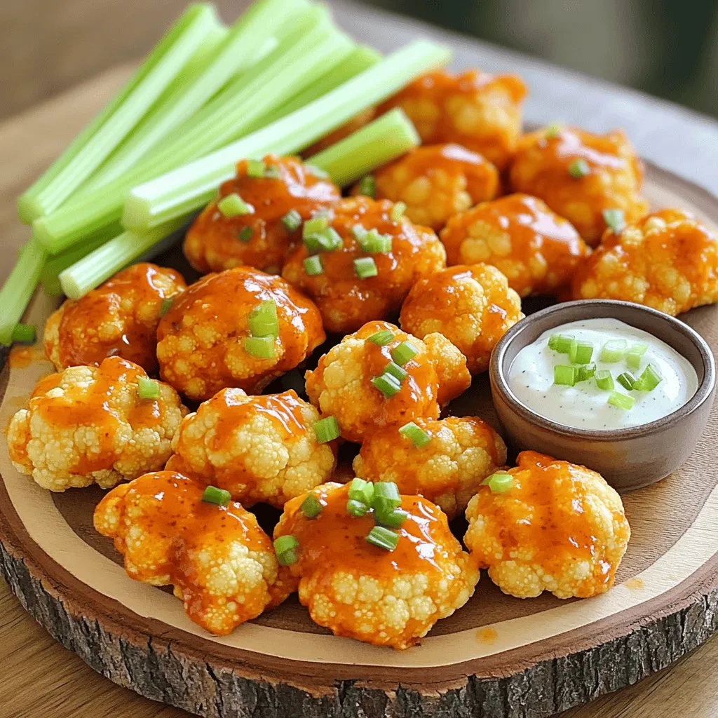 Air Fryer Buffalo Cauliflower Tasty and Easy Recipe