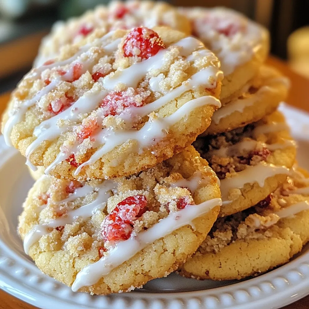 Strawberry Crunch Shortcake Cookies Easy and Tasty Treat