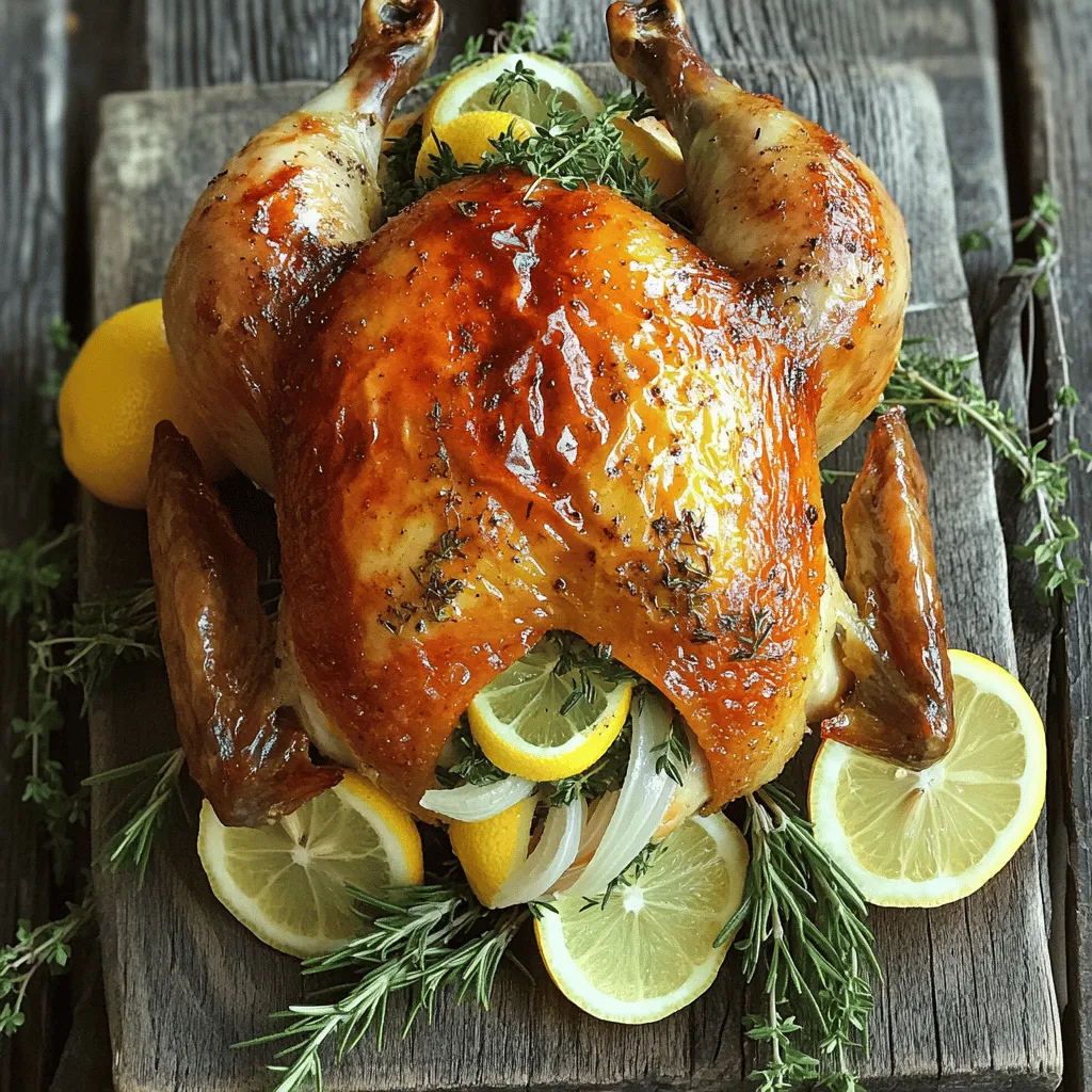 Cider Brined Roast Chicken Juicy and Flavorful Dish