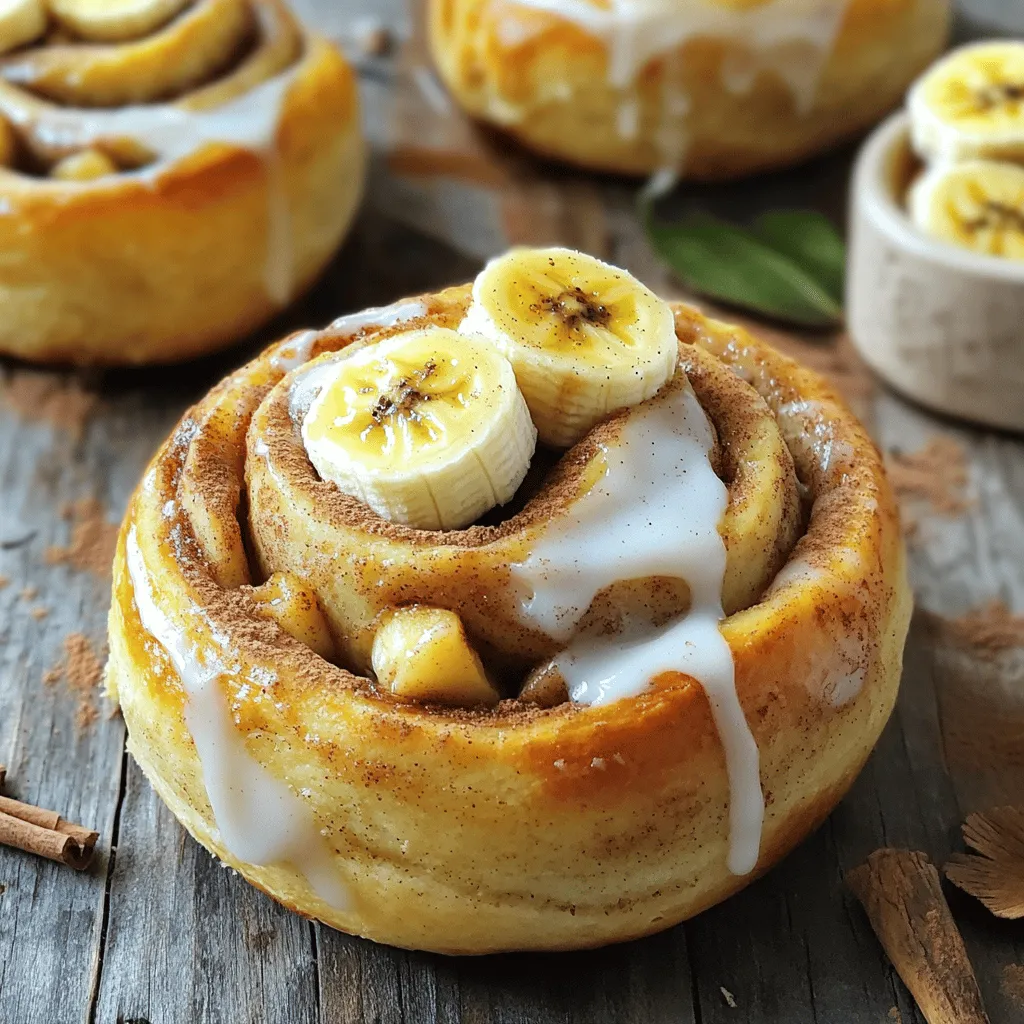 Irresistible Banana Bread Cinnamon Rolls Recipe