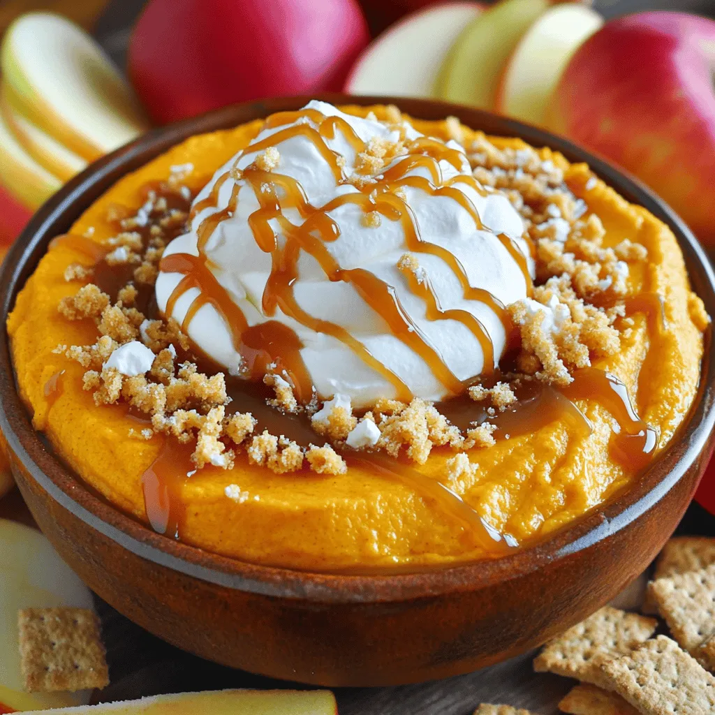 Salted Caramel Pumpkin Cheesecake Dip Delightful Treat