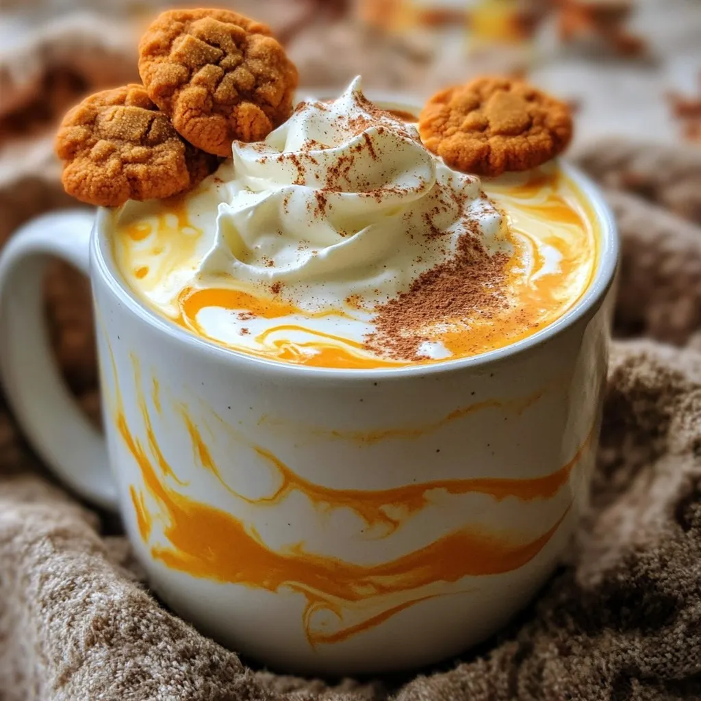 Pumpkin Spice White Hot Chocolate Creamy Delight Recipe