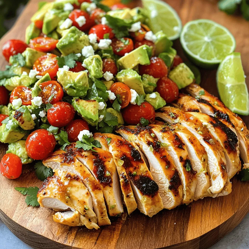 Fiesta Lime Chicken with Avocado Flavor Burst