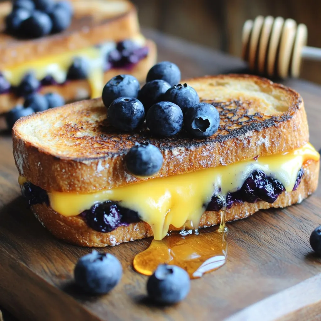 Blueberry Grilled Cheese Delightful and Simple Recipe