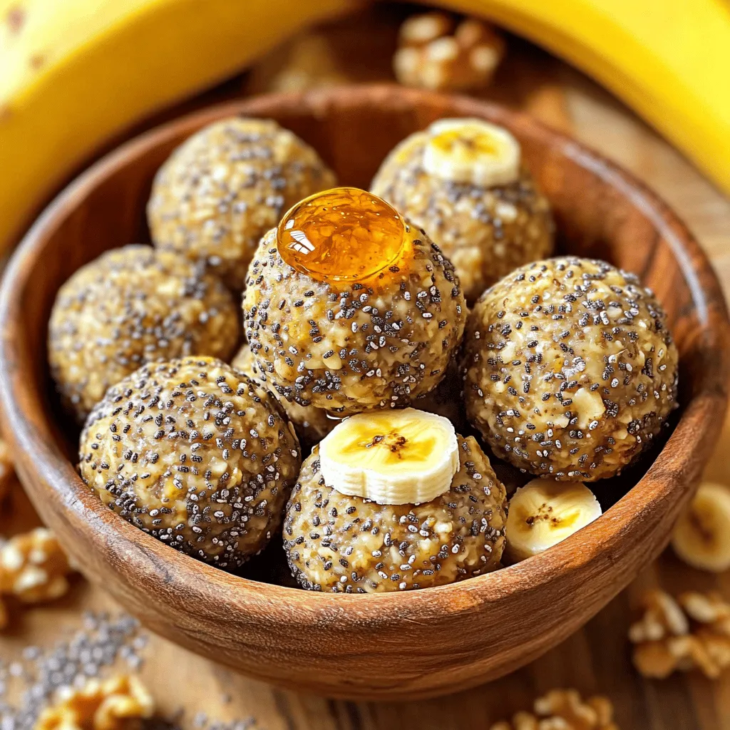 Chia Banana Bread Energy Bites Nutritious Snack Idea
