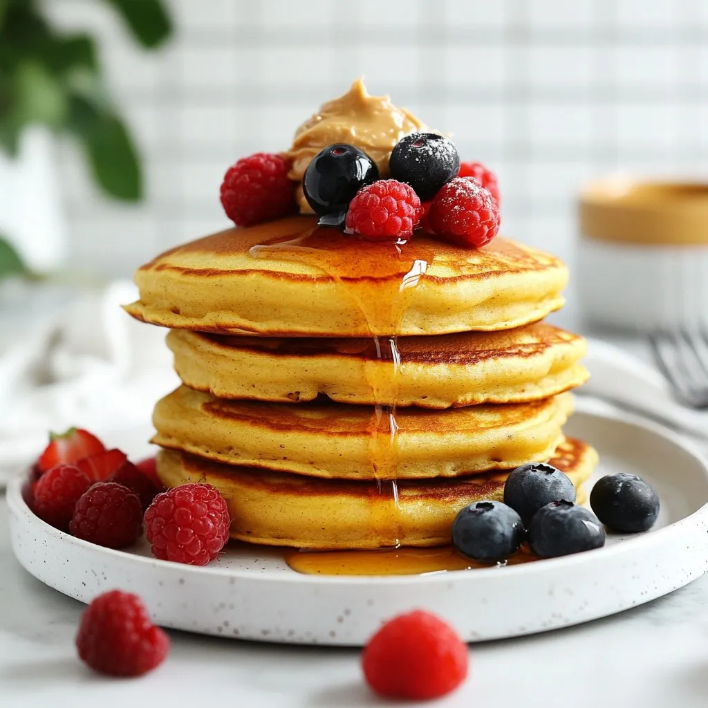 Vanilla Protein Pancakes Simple and Tasty Breakfast