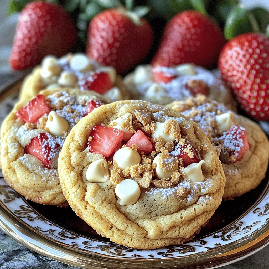 Irresistible Strawberry Cheesecake Cookies Delight