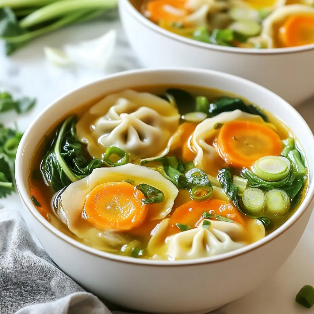 Quick Potsticker Soup Flavorful and Easy Recipe