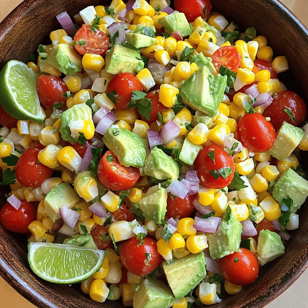 Corn Salad Delight Fresh and Flavorful Recipe