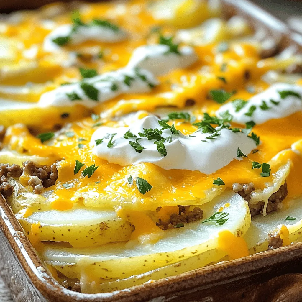 Ground Beef Potato Bake Hearty and Simple Dish
