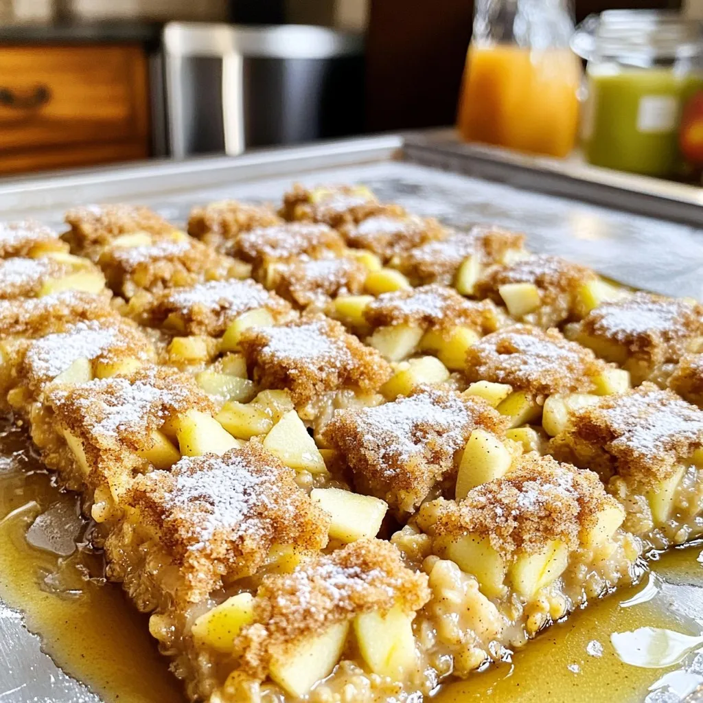 Apple Cider Doughnut Baked Oatmeal Flavorful Delight