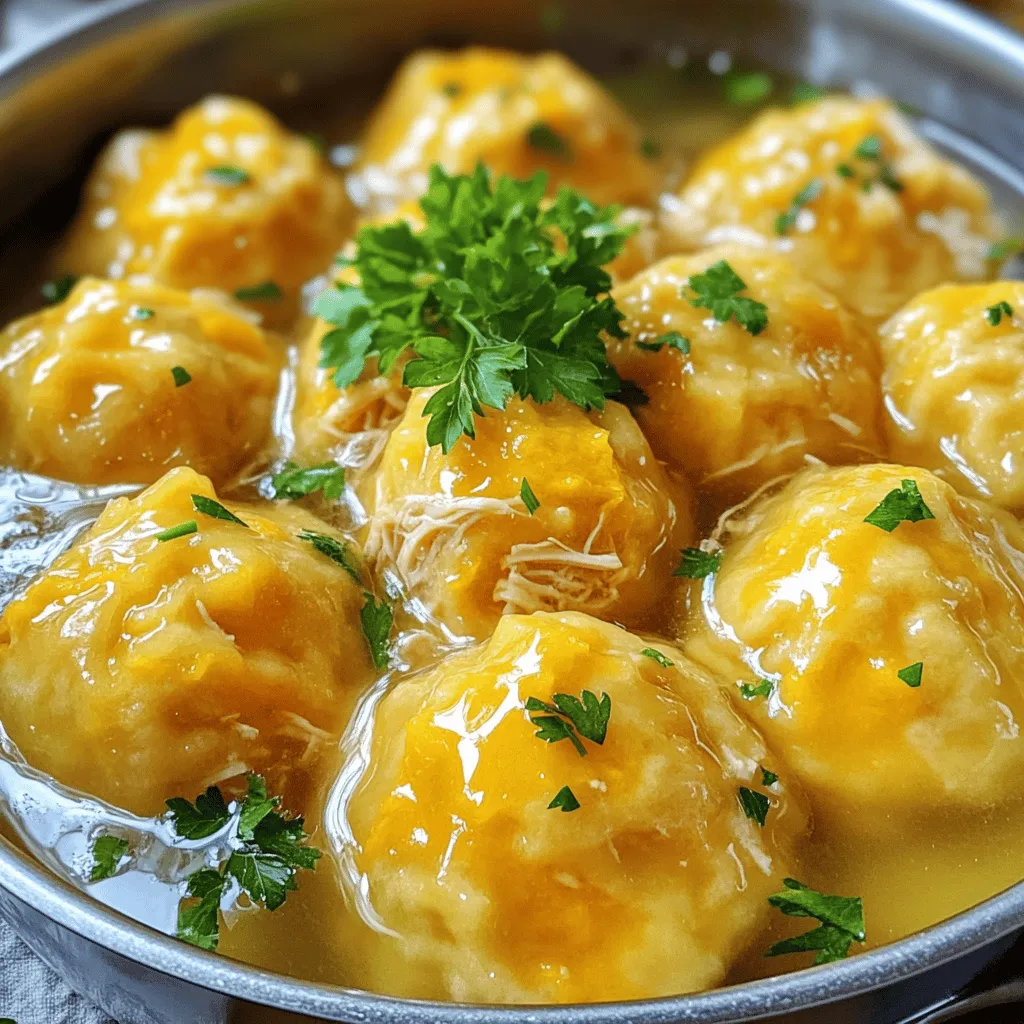 Chicken and Pumpkin Dumplings Tasty Comfort Food