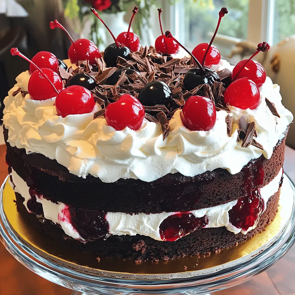 Decadent Black Forest Cake Irresistible Dessert Recipe