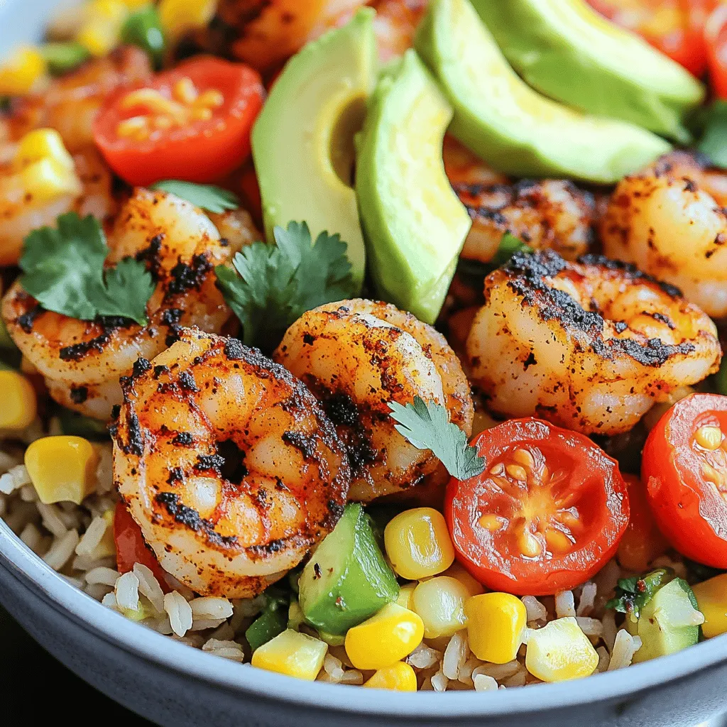 Blackened Shrimp Bowls Flavorful and Quick Dinner Option