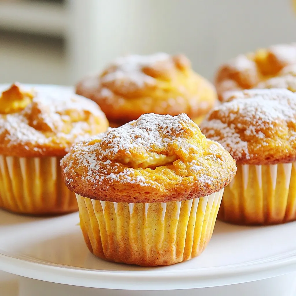 Pumpkin Spice Cream Cheese Muffins Simple Recipe