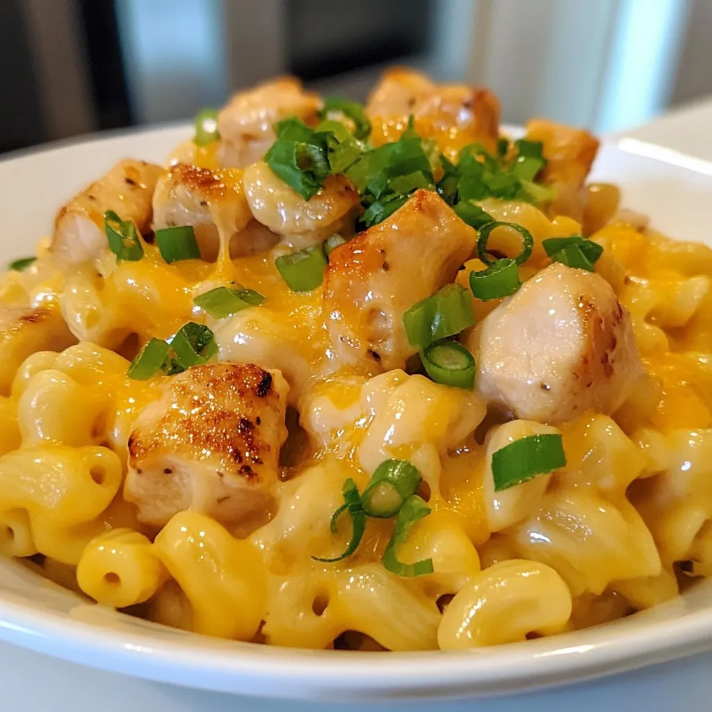 Honey Garlic Butter Chicken Mac &#038; Cheese Delight