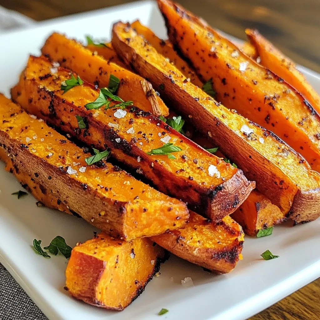 Crispy Baked Sweet Potato Fries Simple and Tasty Recipe