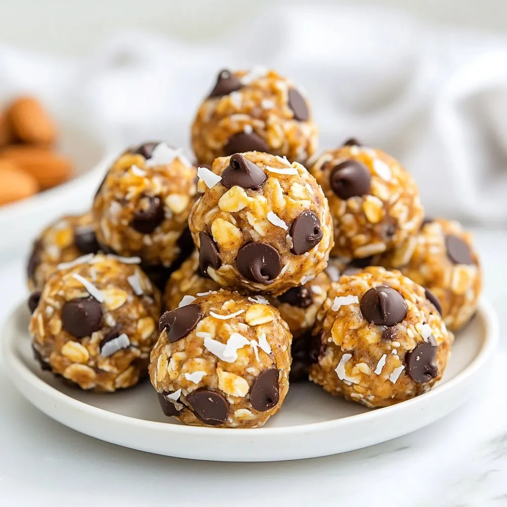 Oatmeal Peanut Butter Energy Bites Quick and Easy Snack