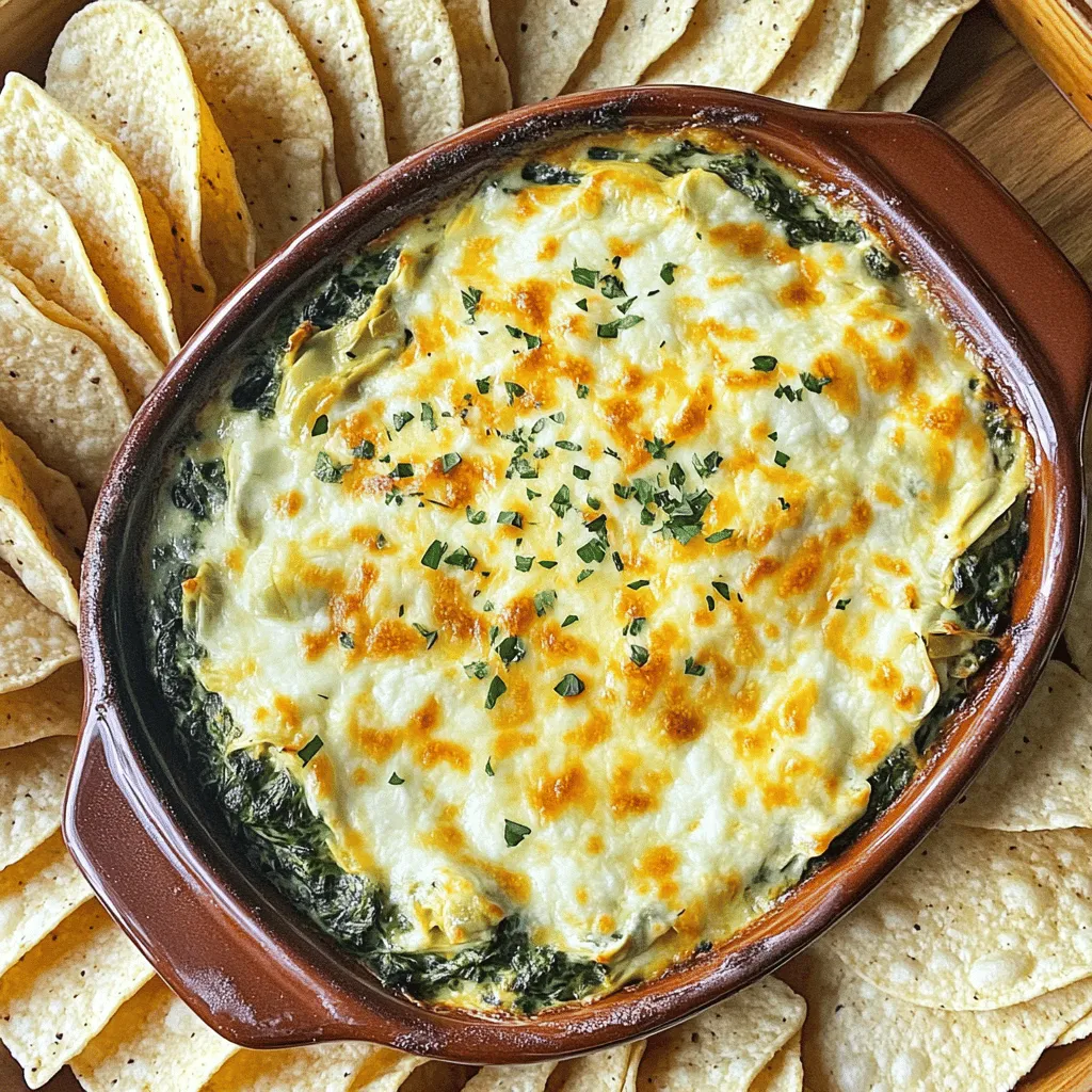 Cheesy Spinach Artichoke Dip Irresistible Flavor Fix