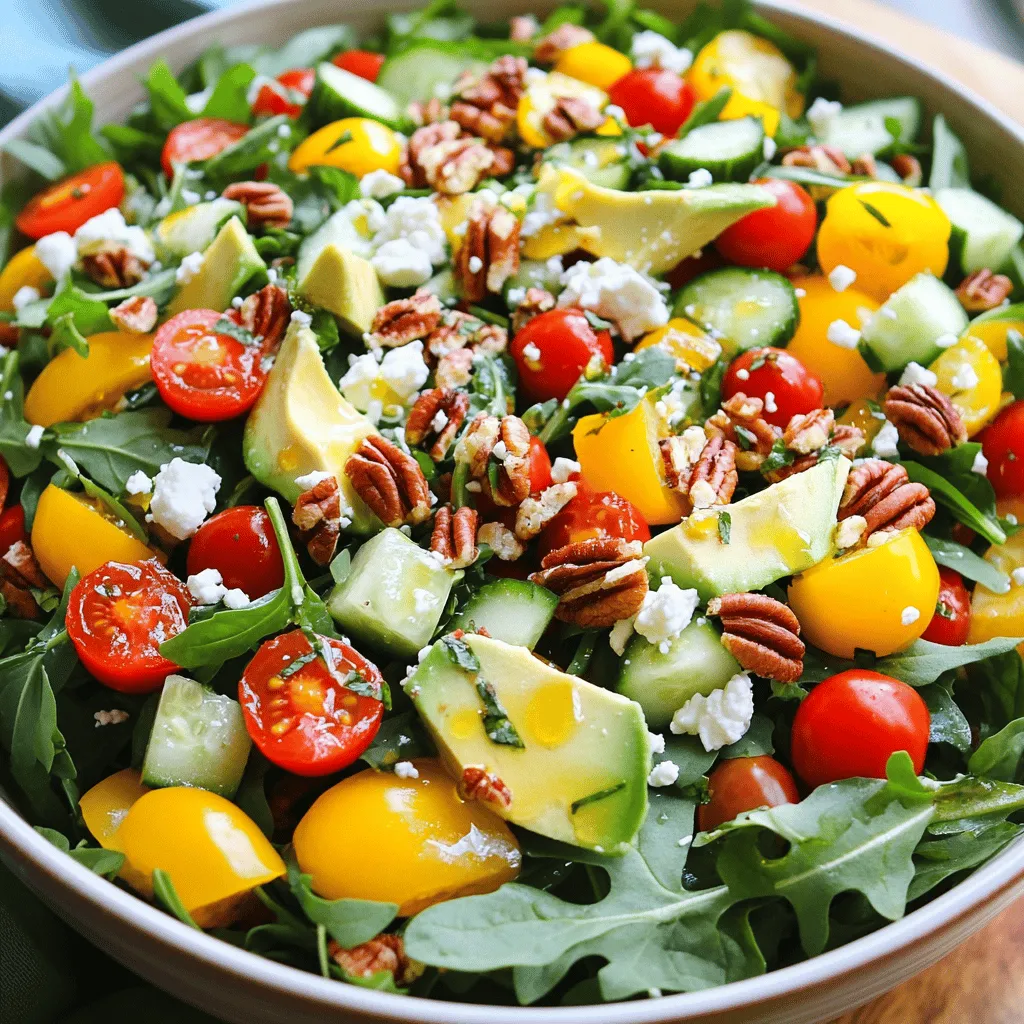 Sunshine Salad Vibrant and Fresh Flavors Await