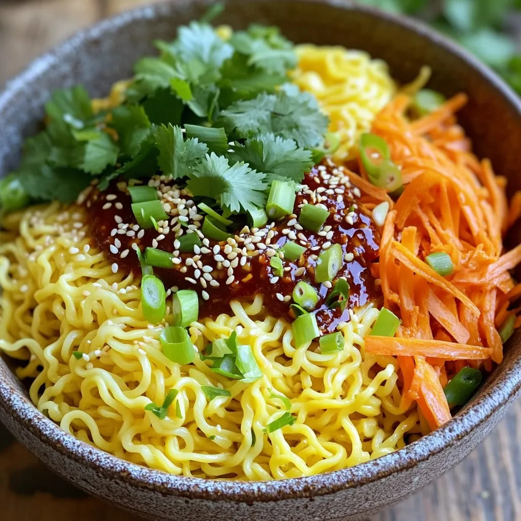 Minute Chili Crisp Egg Noodles Tasty and Quick Meal