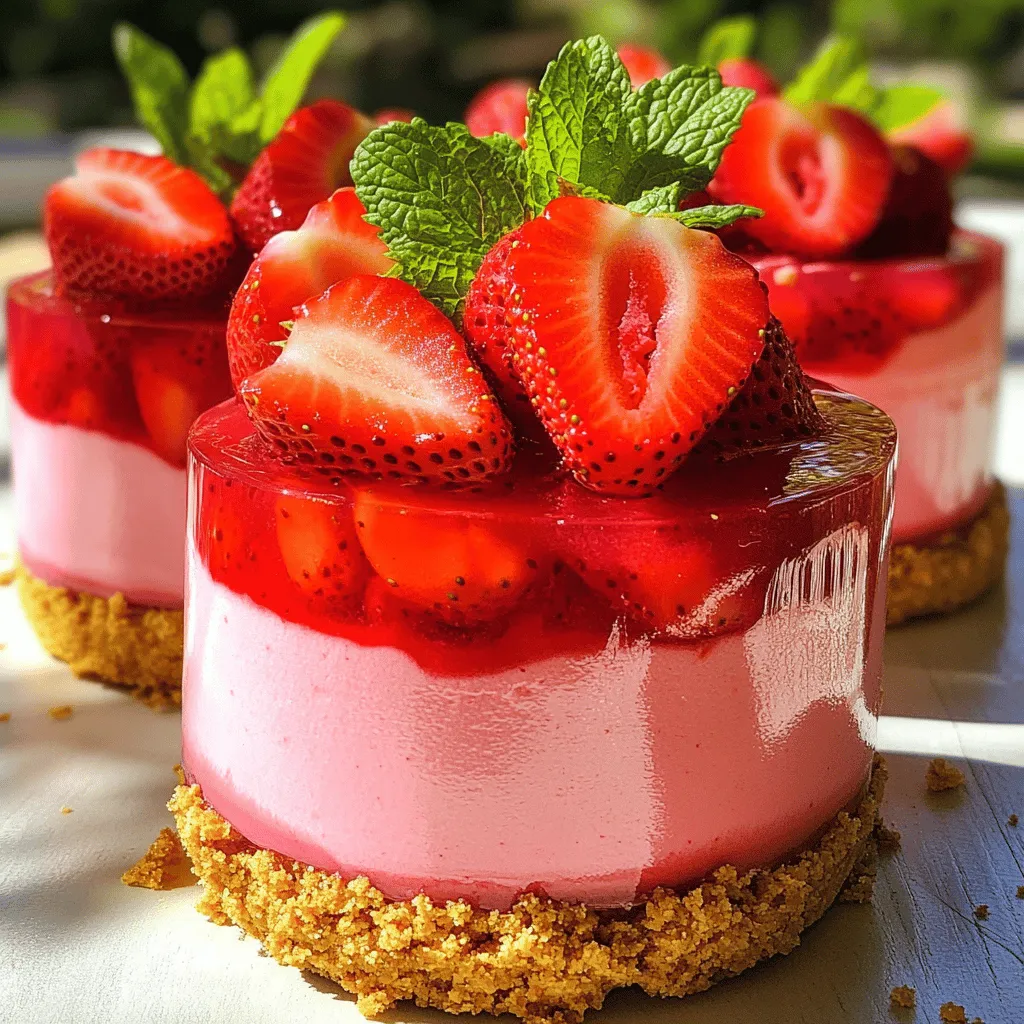 Strawberry Mousse Cake Delightful and Simple Recipe