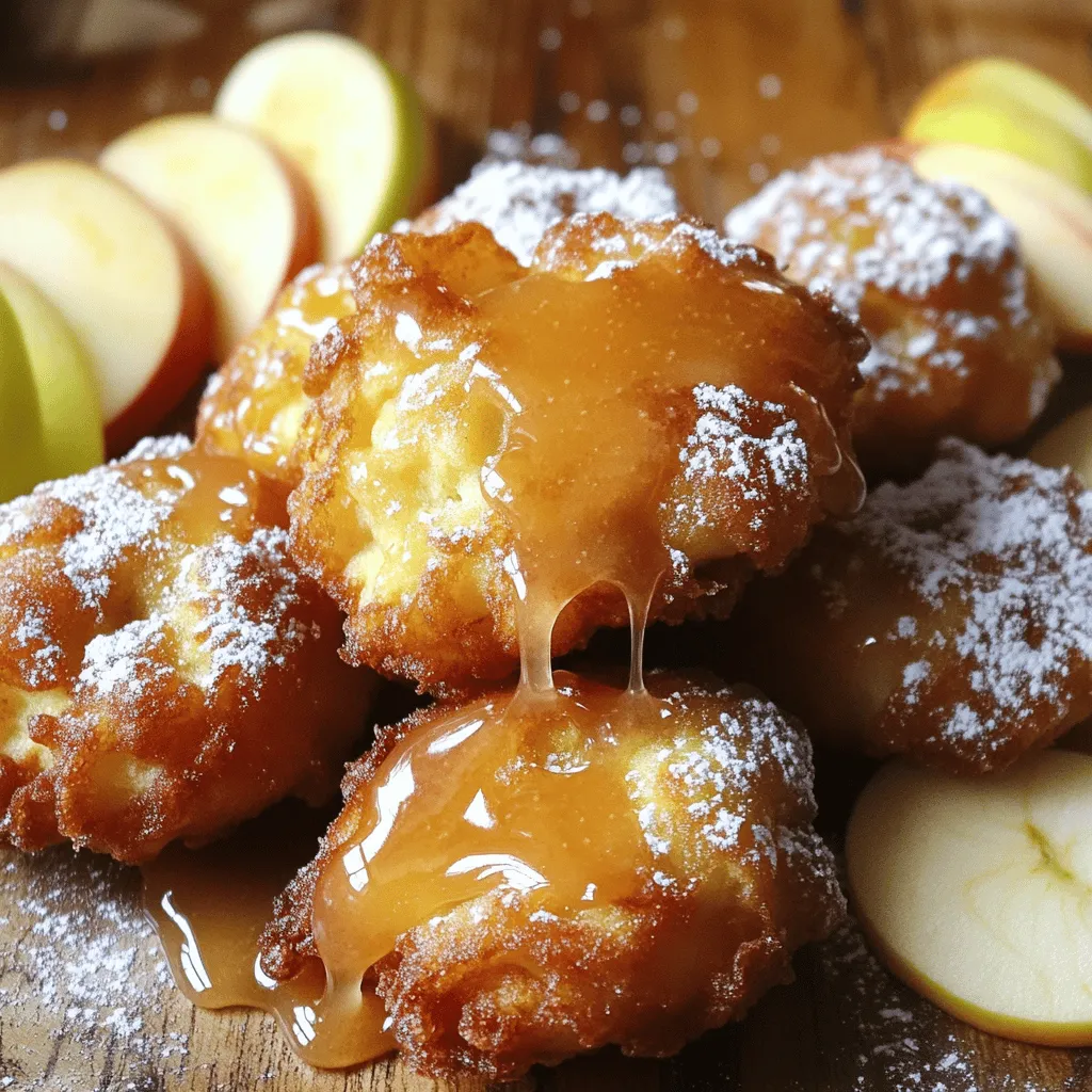 Maple Glazed Apple Fritters Simple and Tasty Treat