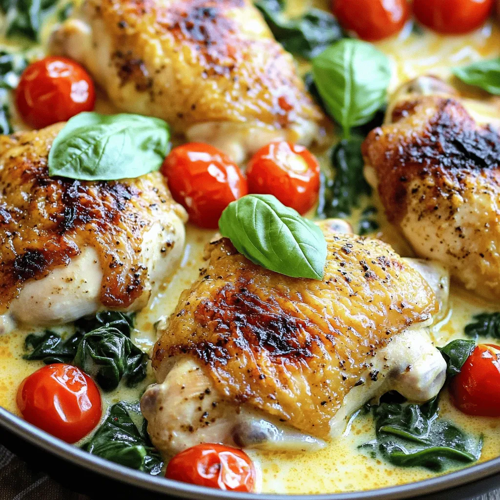 One-Pan Tuscan Chicken Flavorful Dinner Delight