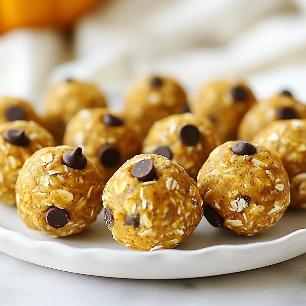 Pumpkin Protein Balls Nutritious and Easy Snack