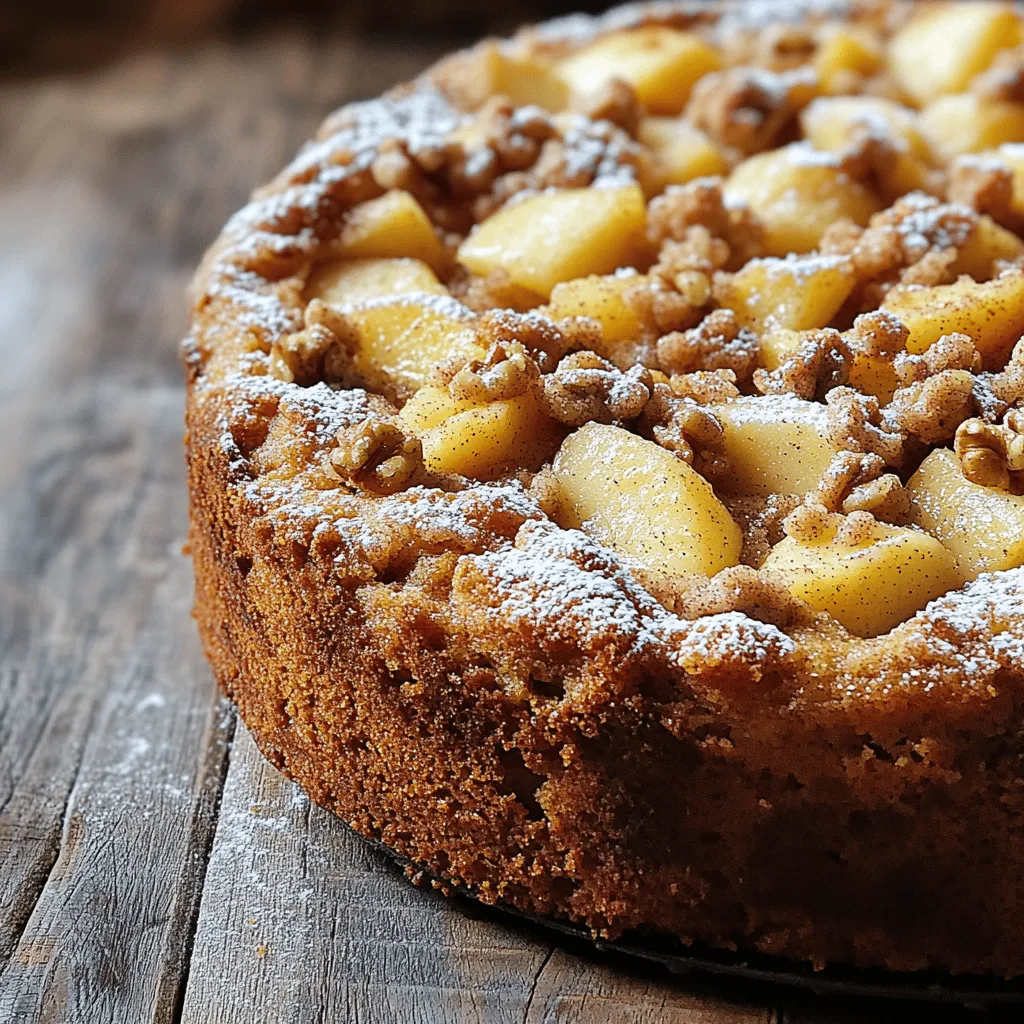 Apple Spice Coffee Cake with Streusel Delight