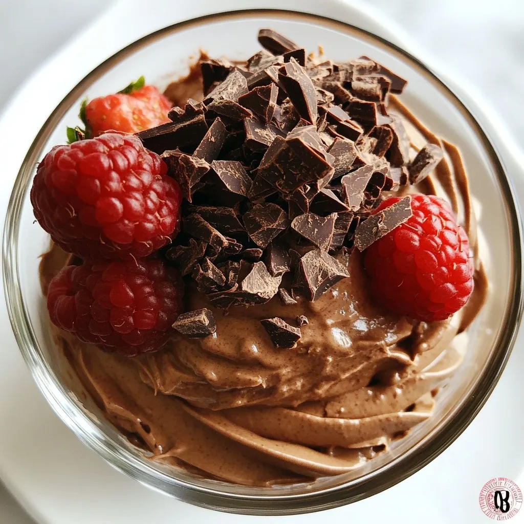 Keto Chocolate Protein Mousse Delightful and Easy Treat