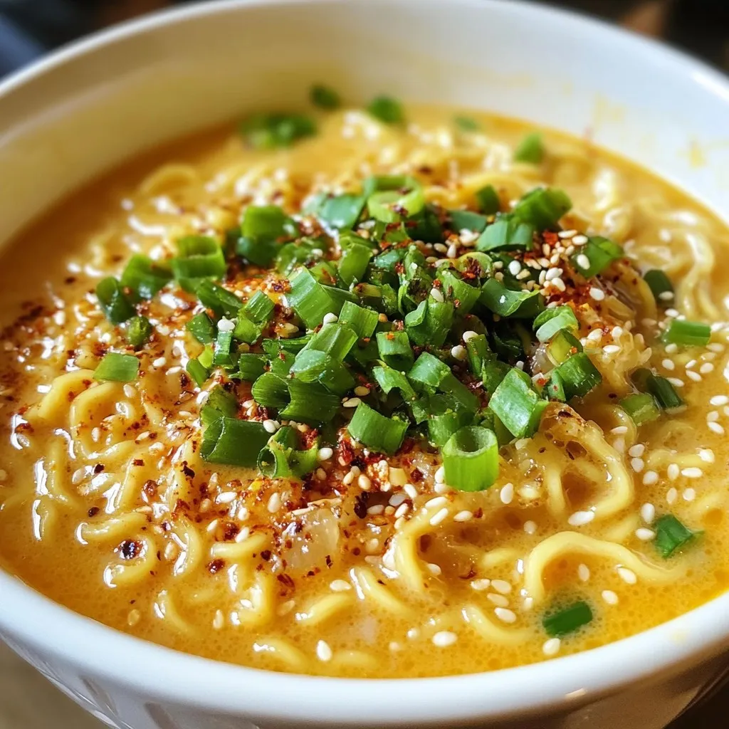 Creamy Garlic Butter Ramen Hack Simple and Tasty Dish