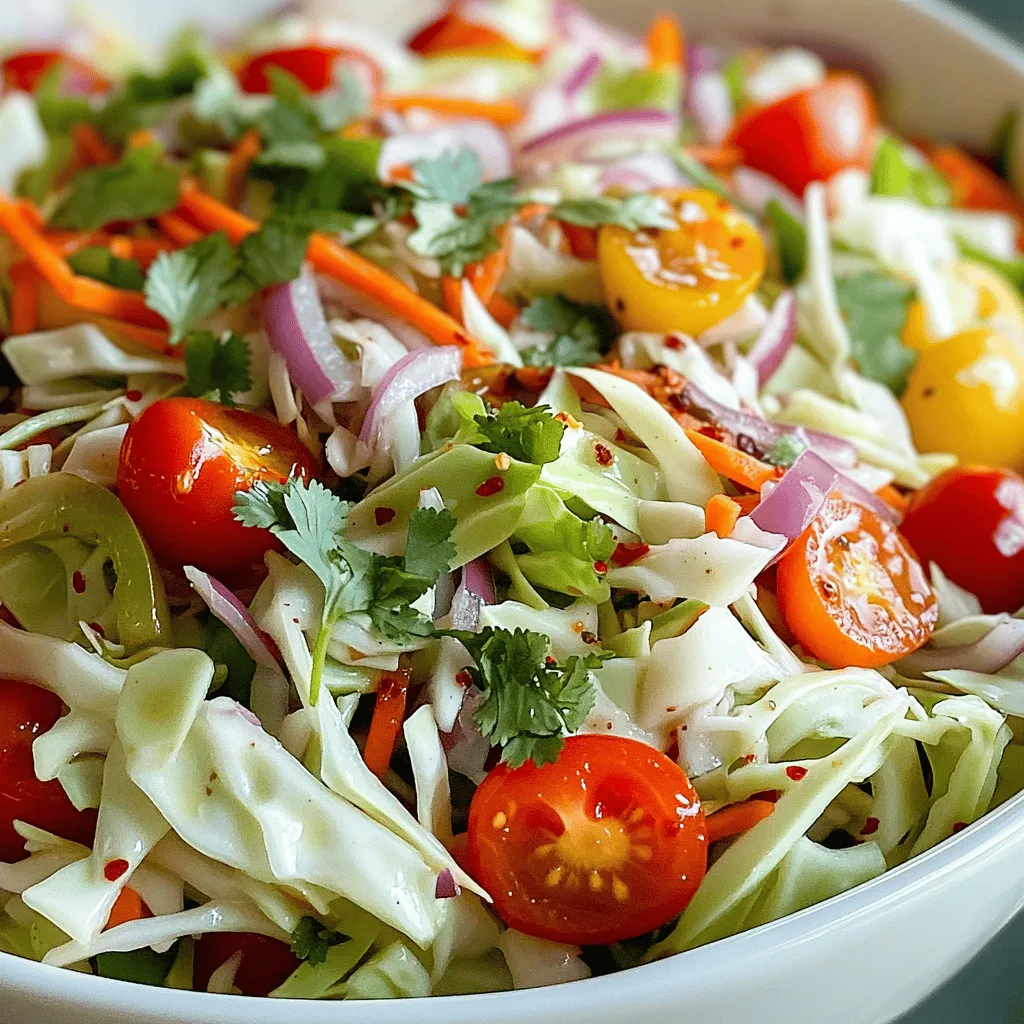 Cabbage Salad for Weight Loss Healthy and Crunchy Dish