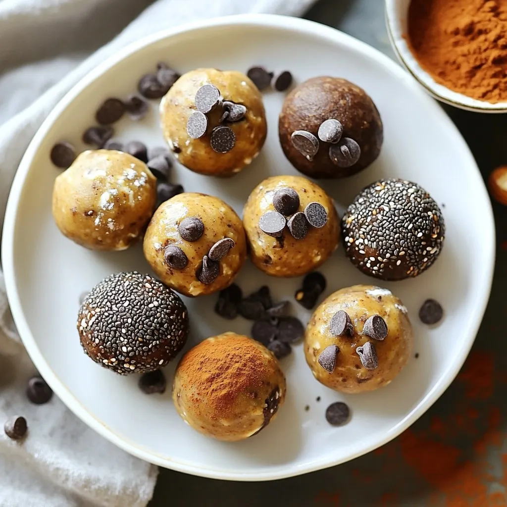 Healthy Cookie Dough Balls Simple and Tasty Treat