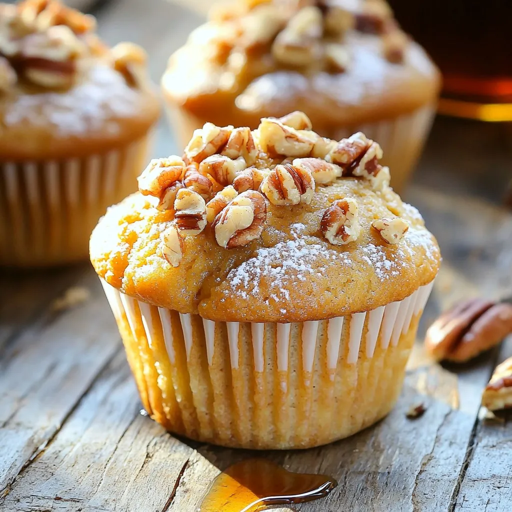 Maple Pecan Bakery Muffins Rich and Flavorful Recipe