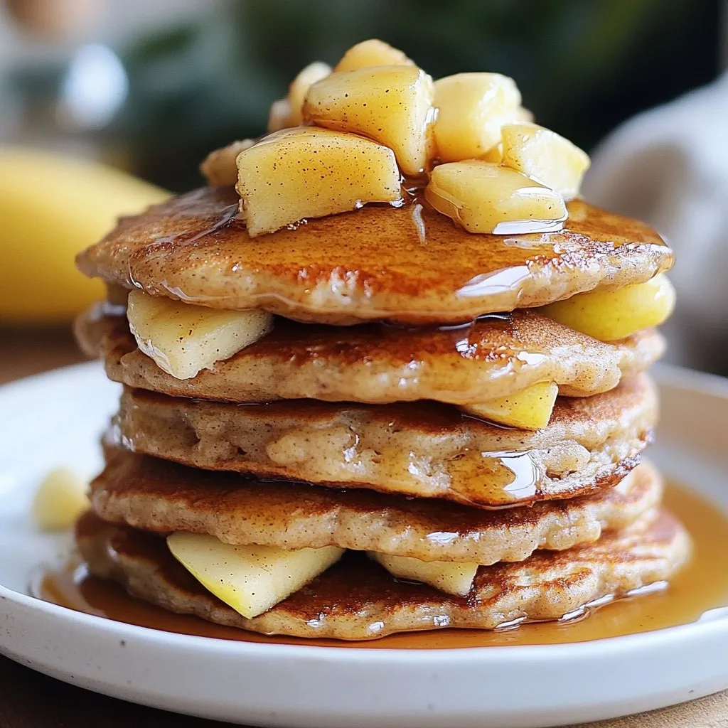 Apple Oatmeal Pancakes Nutritious and Simple Recipe