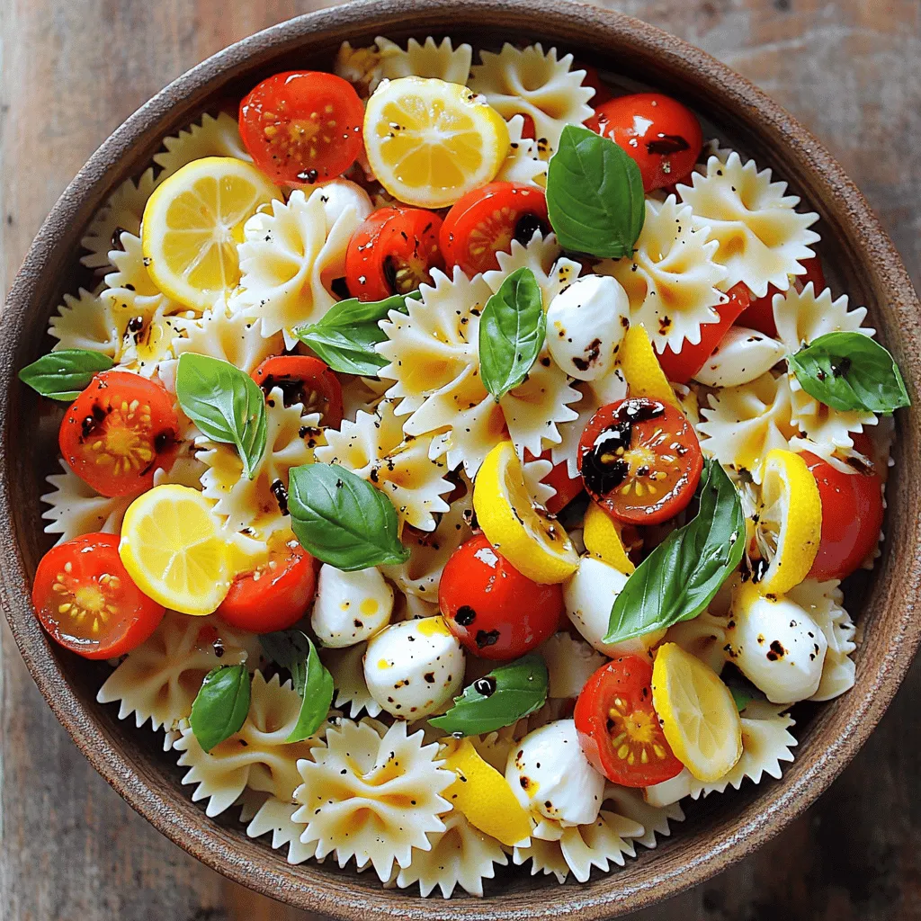 Best Caprese Pasta Salad Delightful and Simple Recipe