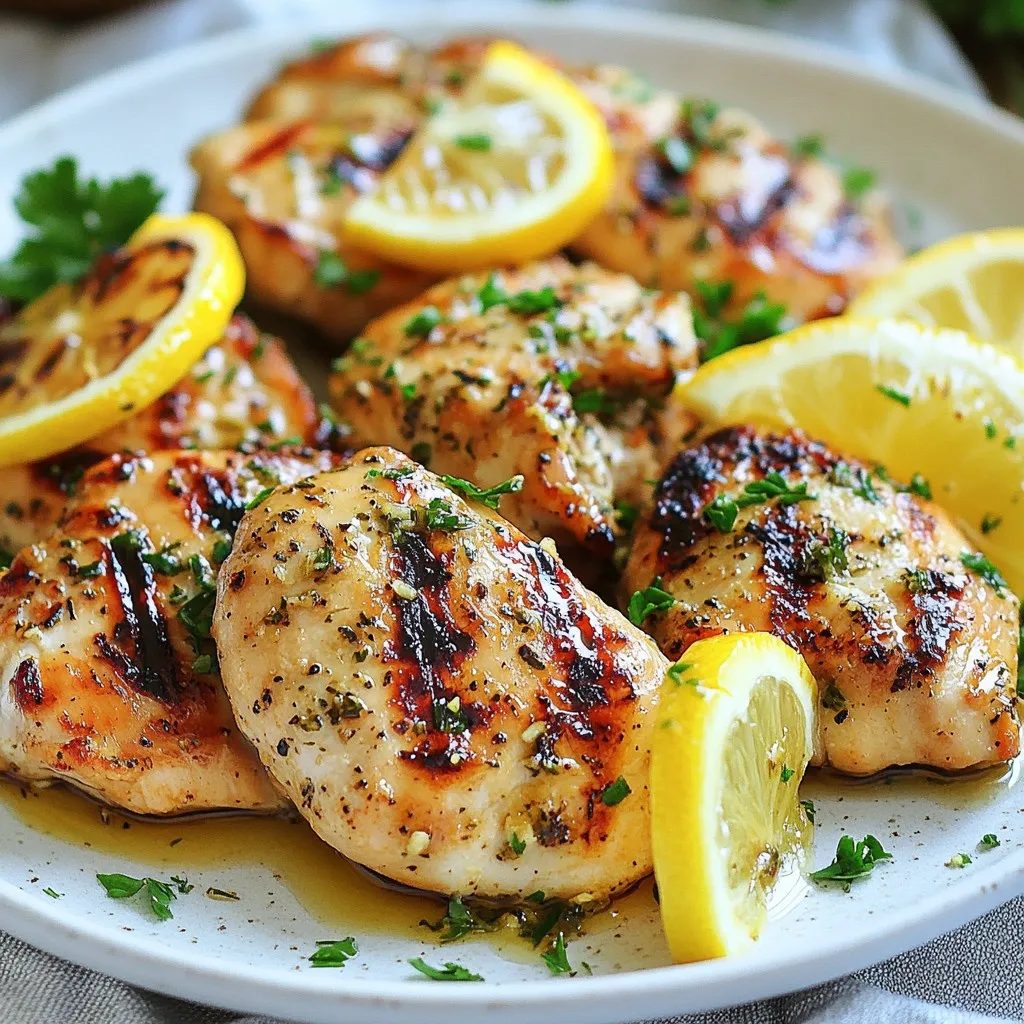 Greek Lemon Chicken Flavorful and Easy Grilling Recipe