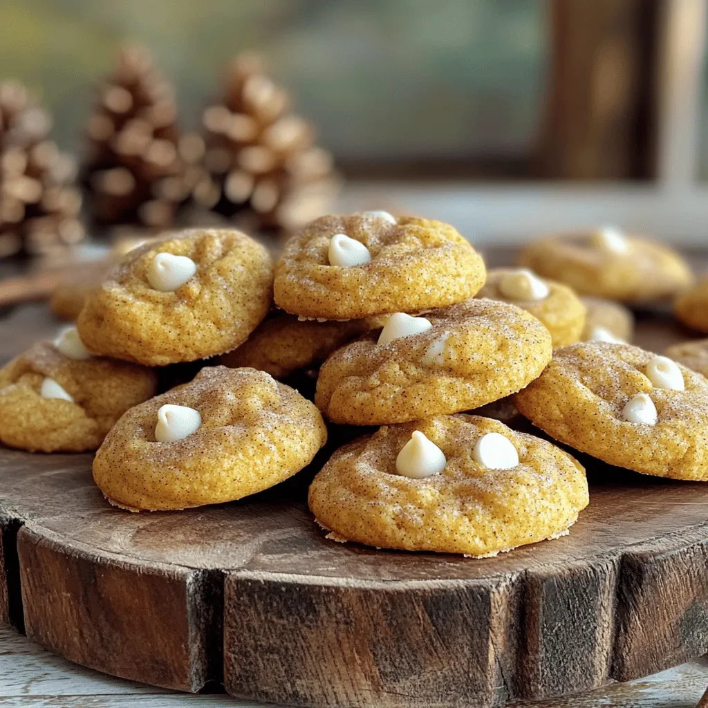 White Chocolate Pumpkin Snickerdoodles Delightful Treat