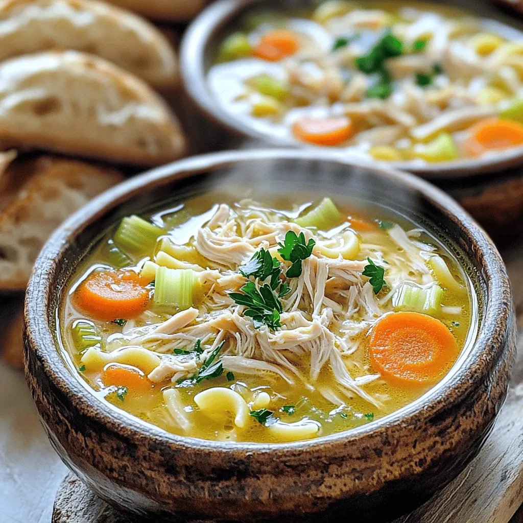 Slow Cooker Chicken Noodle Soup Comforting Deliciousness