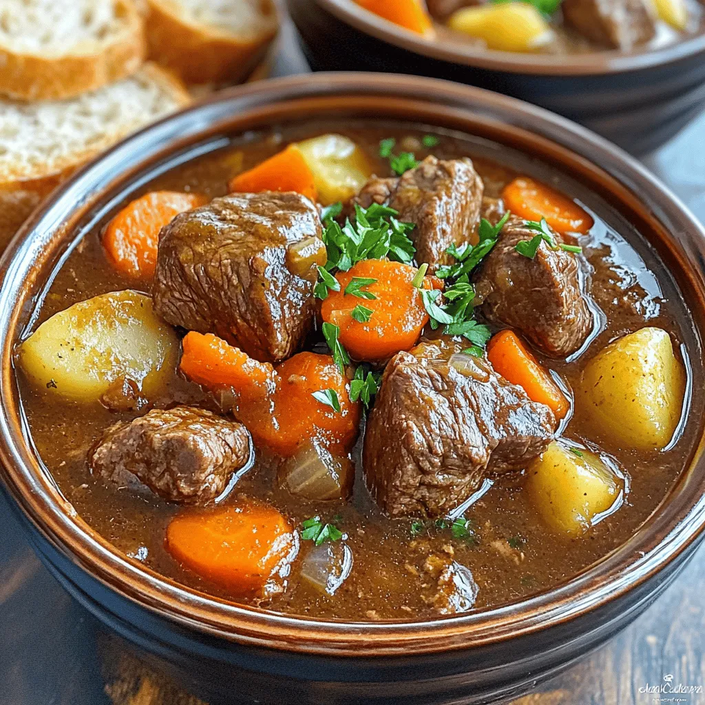 Slow Cooker Beef Stew Hearty Flavorful Comfort Dish