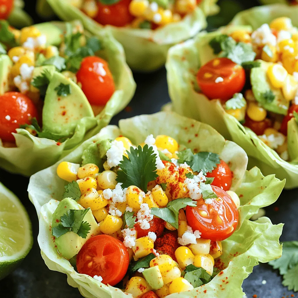 Street Corn Salad Cups Refreshing and Easy Recipe