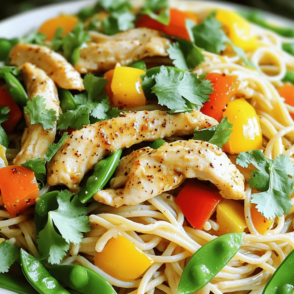 Honey Pepper Chicken Pasta Quick and Tasty Meal