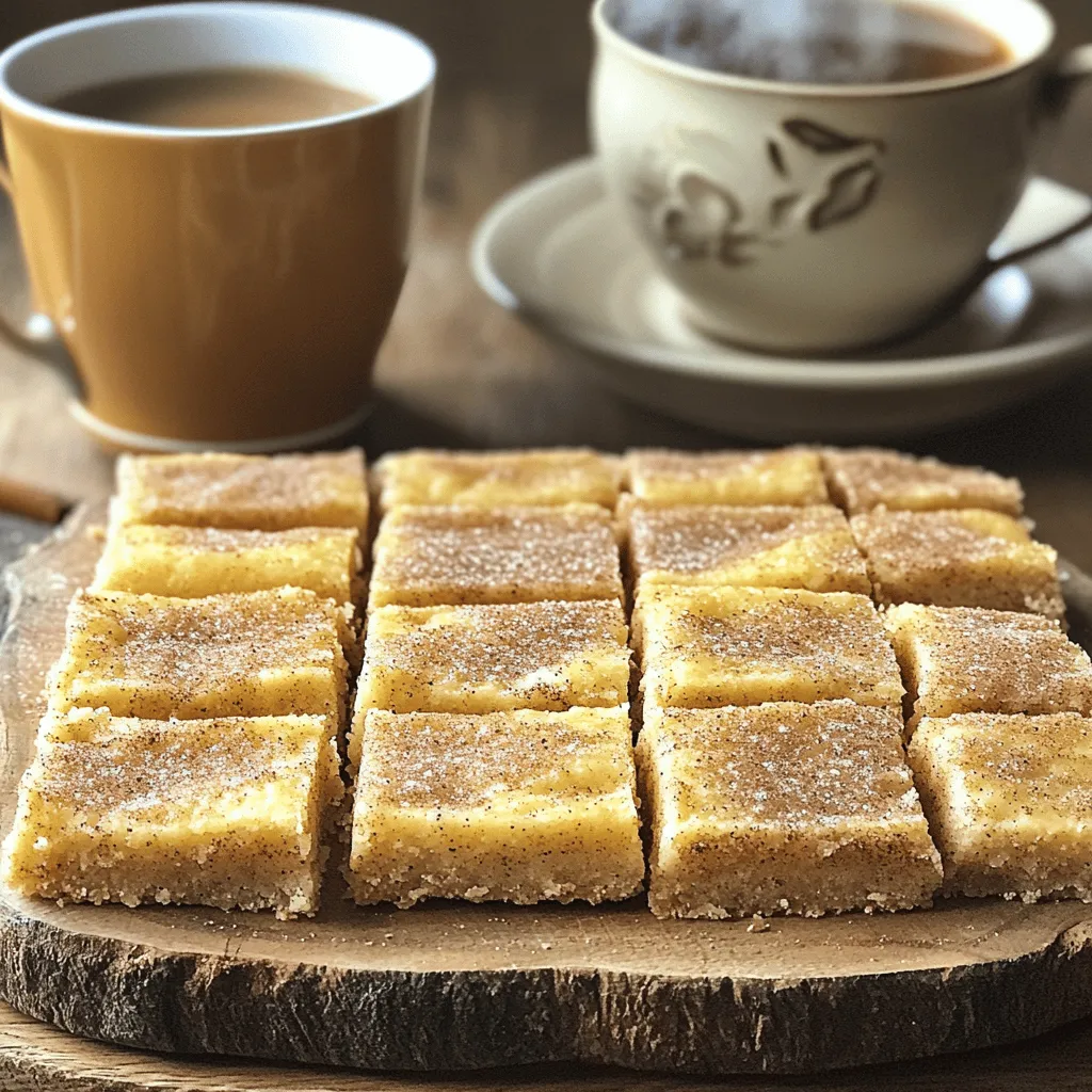 Spiced Chai Snickerdoodle Bars Irresistibly Flavorful