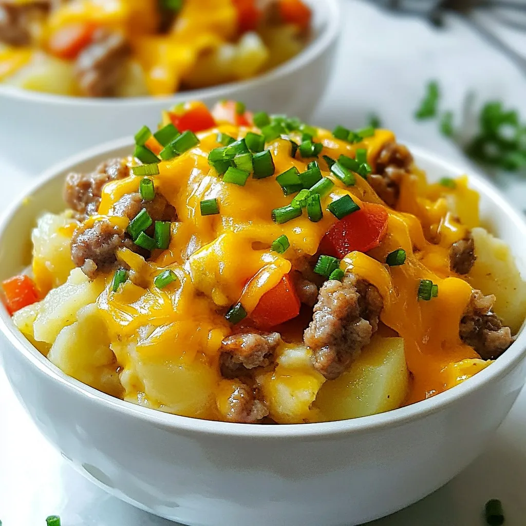 Mountain Man Slow Cooker Breakfast Hearty and Satisfying