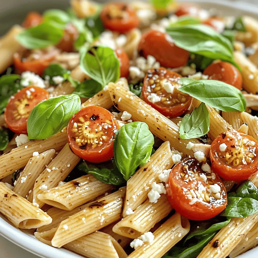 Wholesome Balsamic Chicken Pasta Simple and Tasty Dish