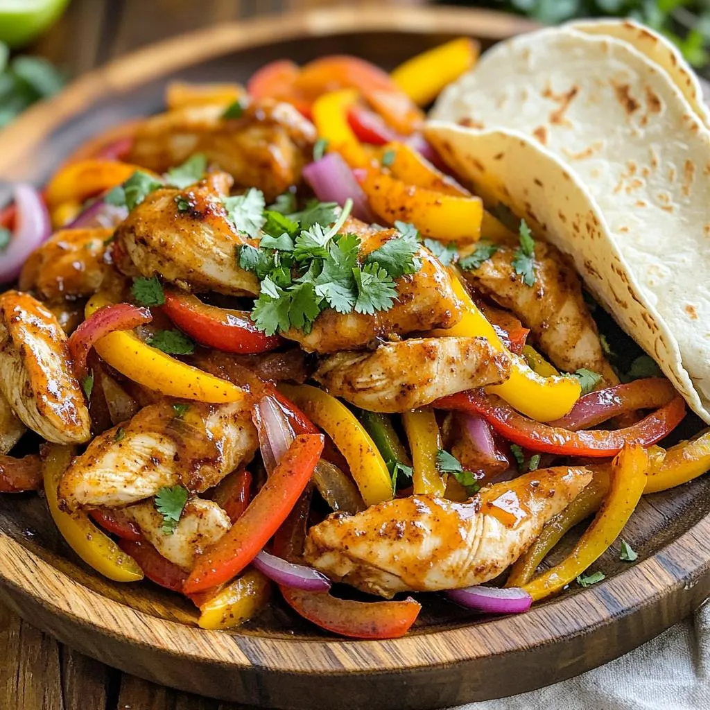 Sheet Pan Sweet Chili Lime Chicken Fajitas Delight