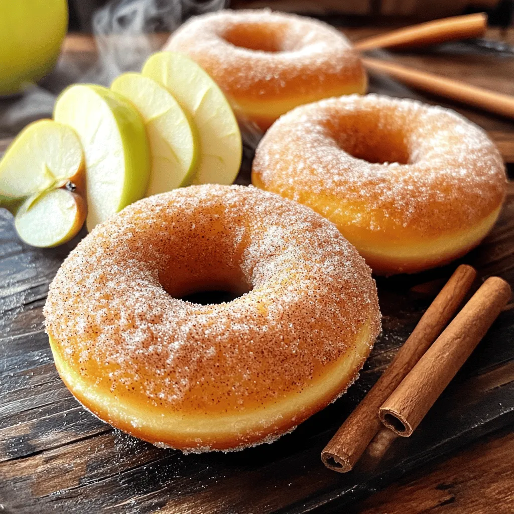 Cinnamon Apple Cider Doughnuts Irresistible Homemade Treat
