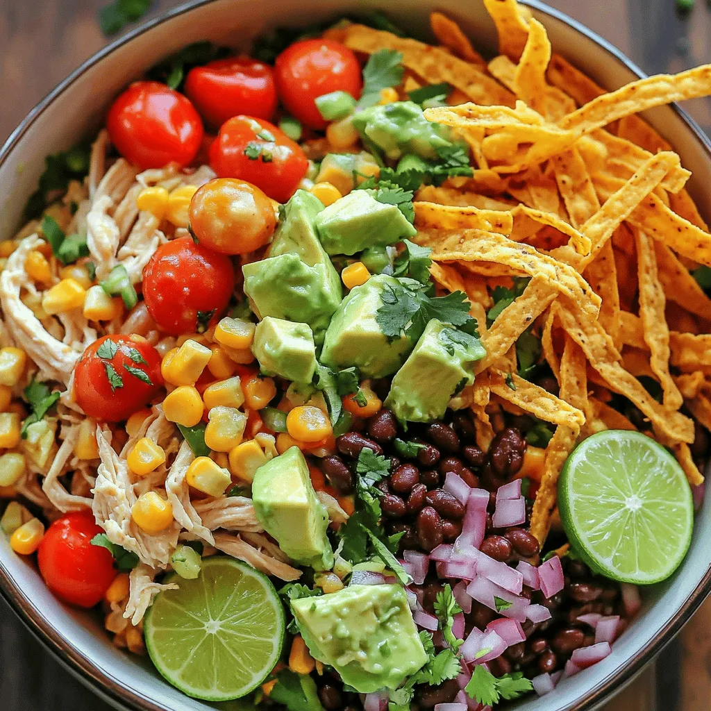 Zesty Southwest Chicken Salad Flavorful and Fresh Option
